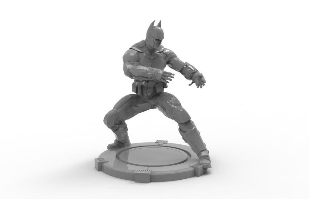 Batman - Fight Pose 3D print model_2