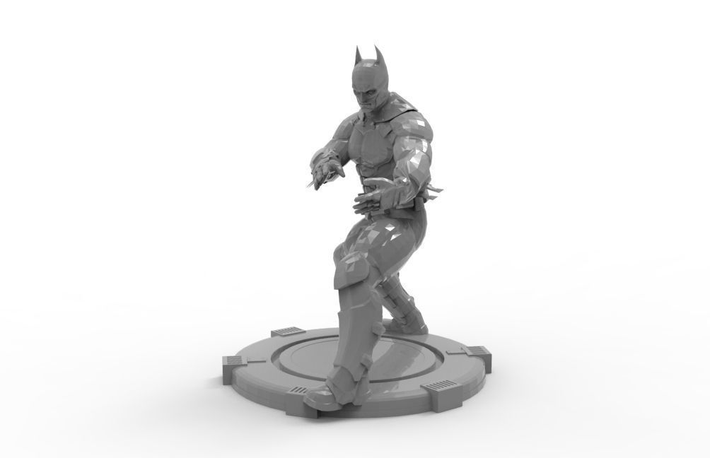 Batman - Fight Pose 3D print model_4