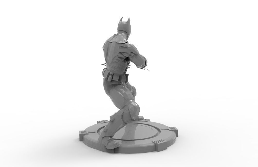 Batman - Fight Pose 3D print model_9