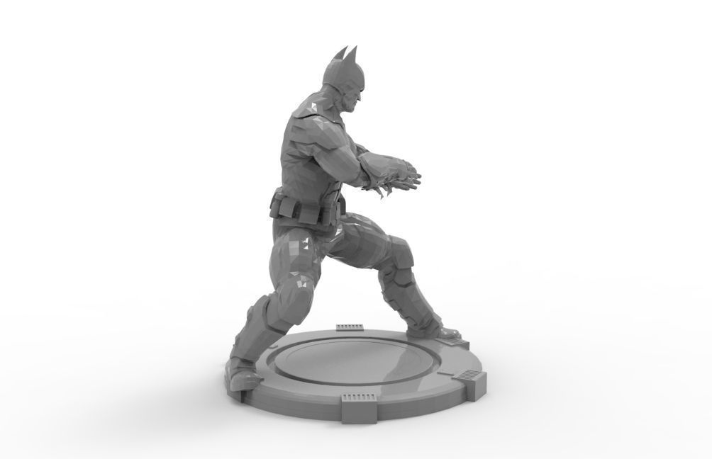 Batman - Fight Pose 3D print model_1