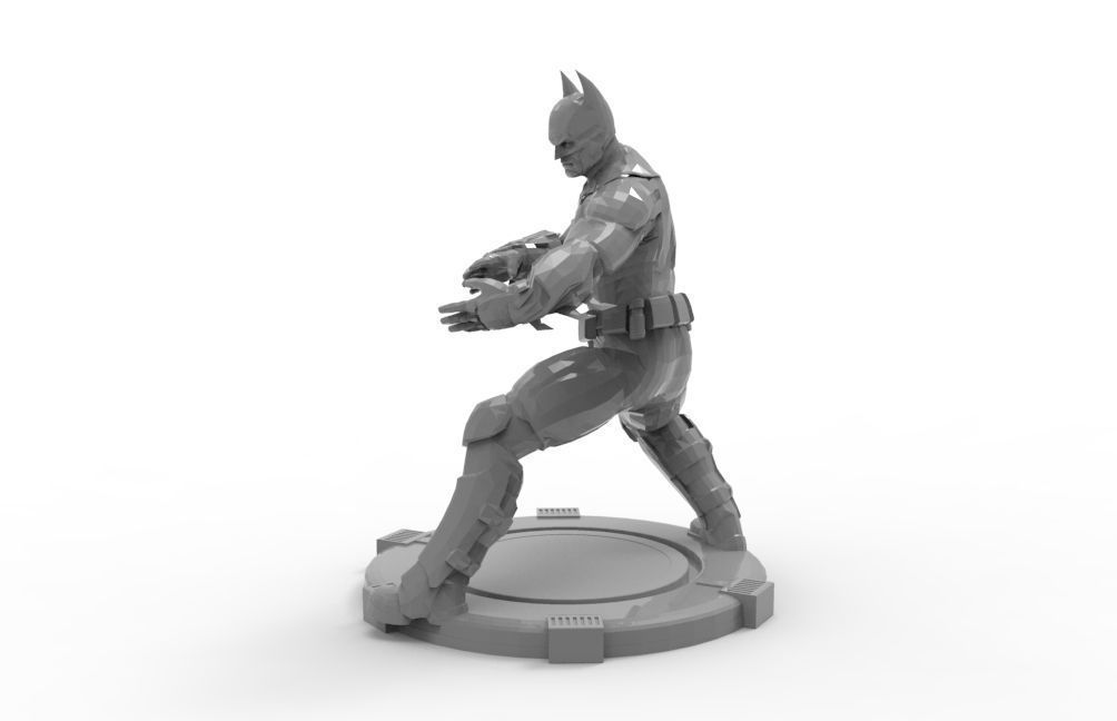 Batman - Fight Pose 3D print model_5