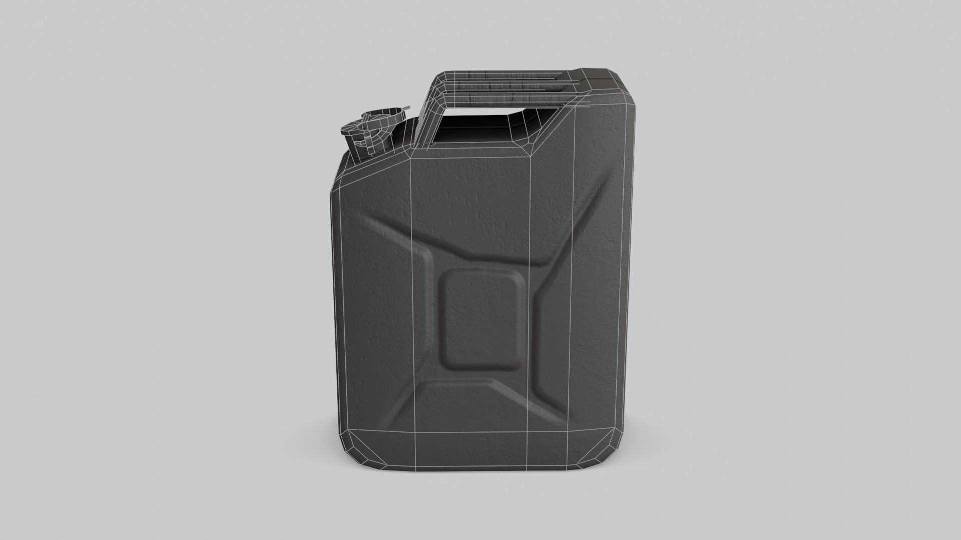 Jerrycan Asset 05 Low-poly 3D model_12