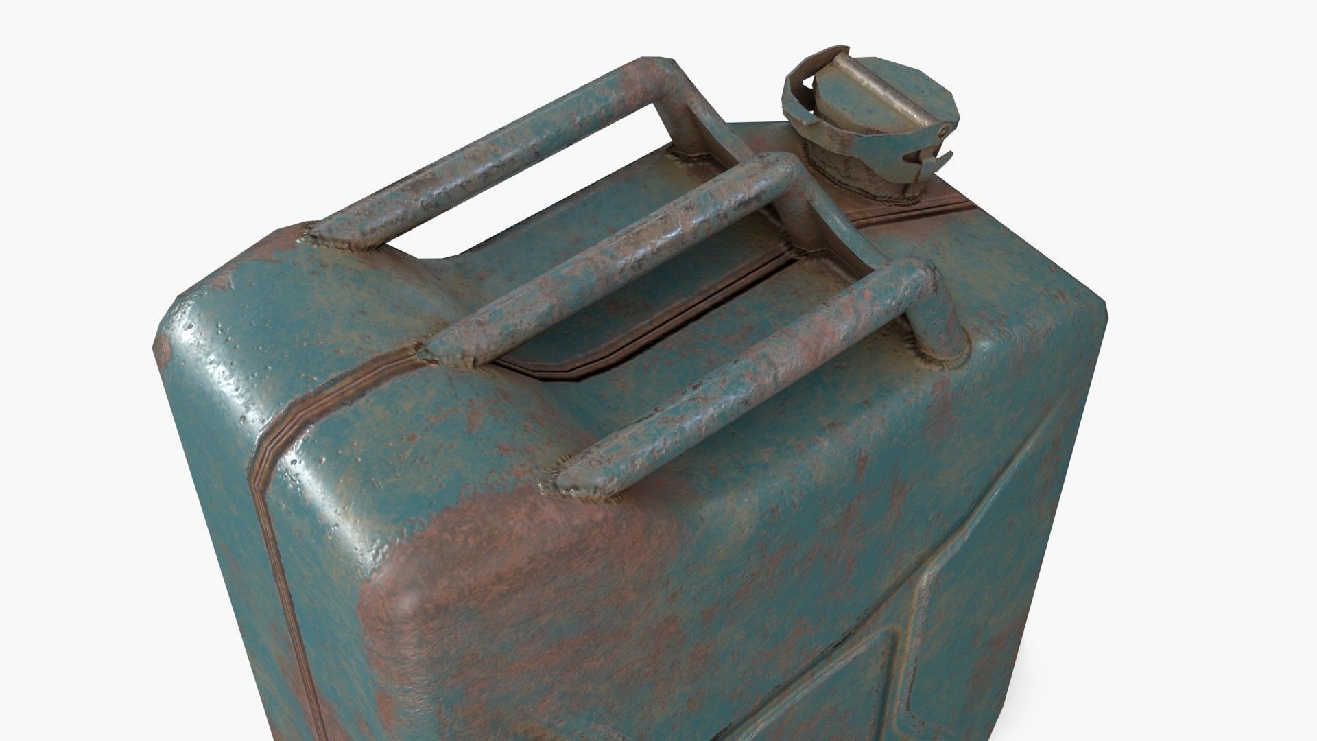 Jerrycan Asset 05 Low-poly 3D model_8