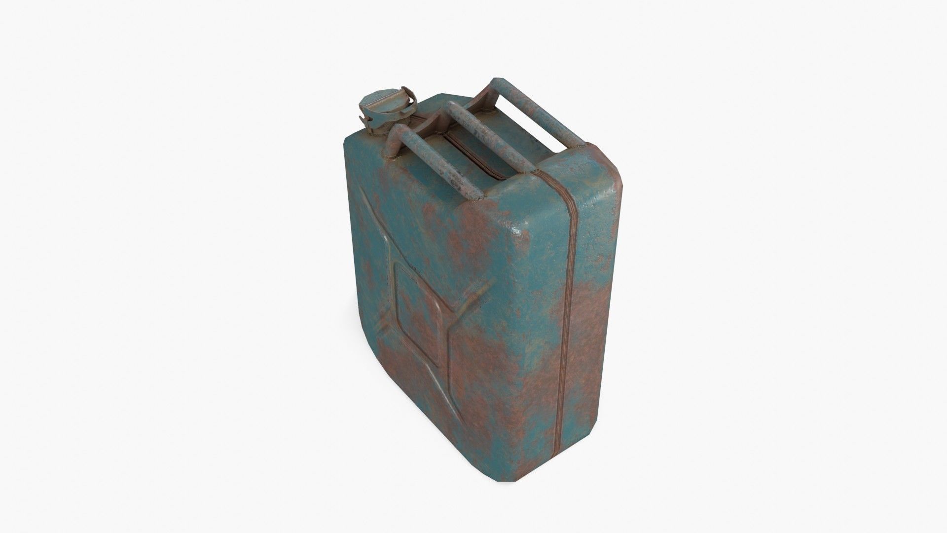 Jerrycan Asset 05 Low-poly 3D model_4