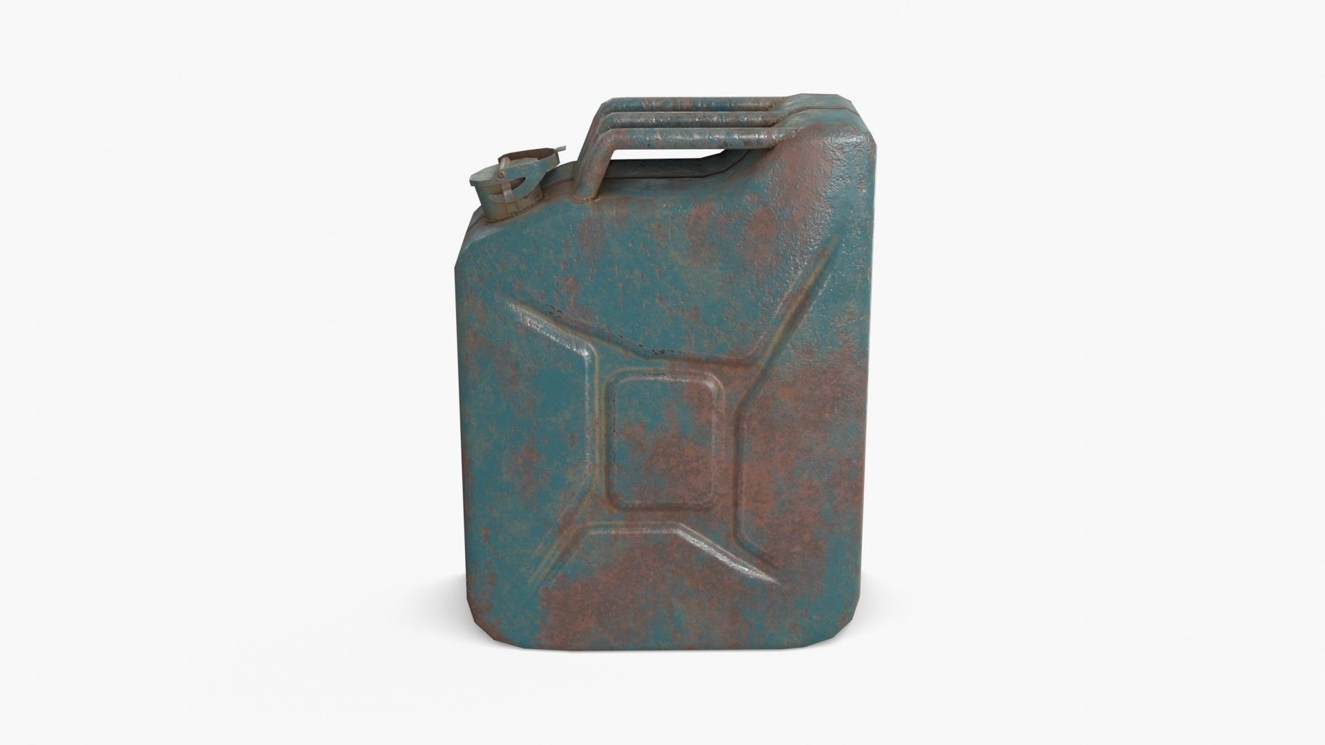 Jerrycan Asset 05 Low-poly 3D model_3