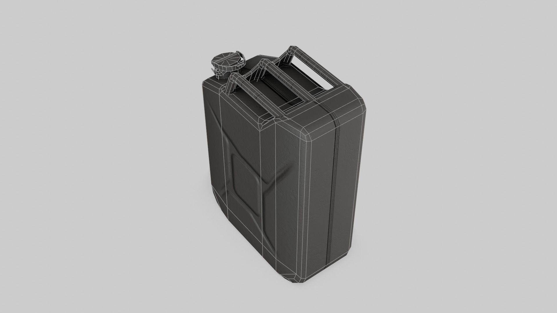Jerrycan Asset 05 Low-poly 3D model_13