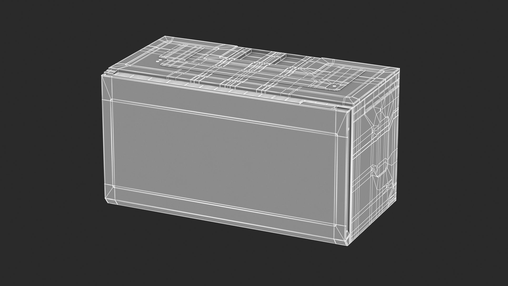 Samsung Over The Range Microwave in Tuscan Stainless Steel 3D model_1