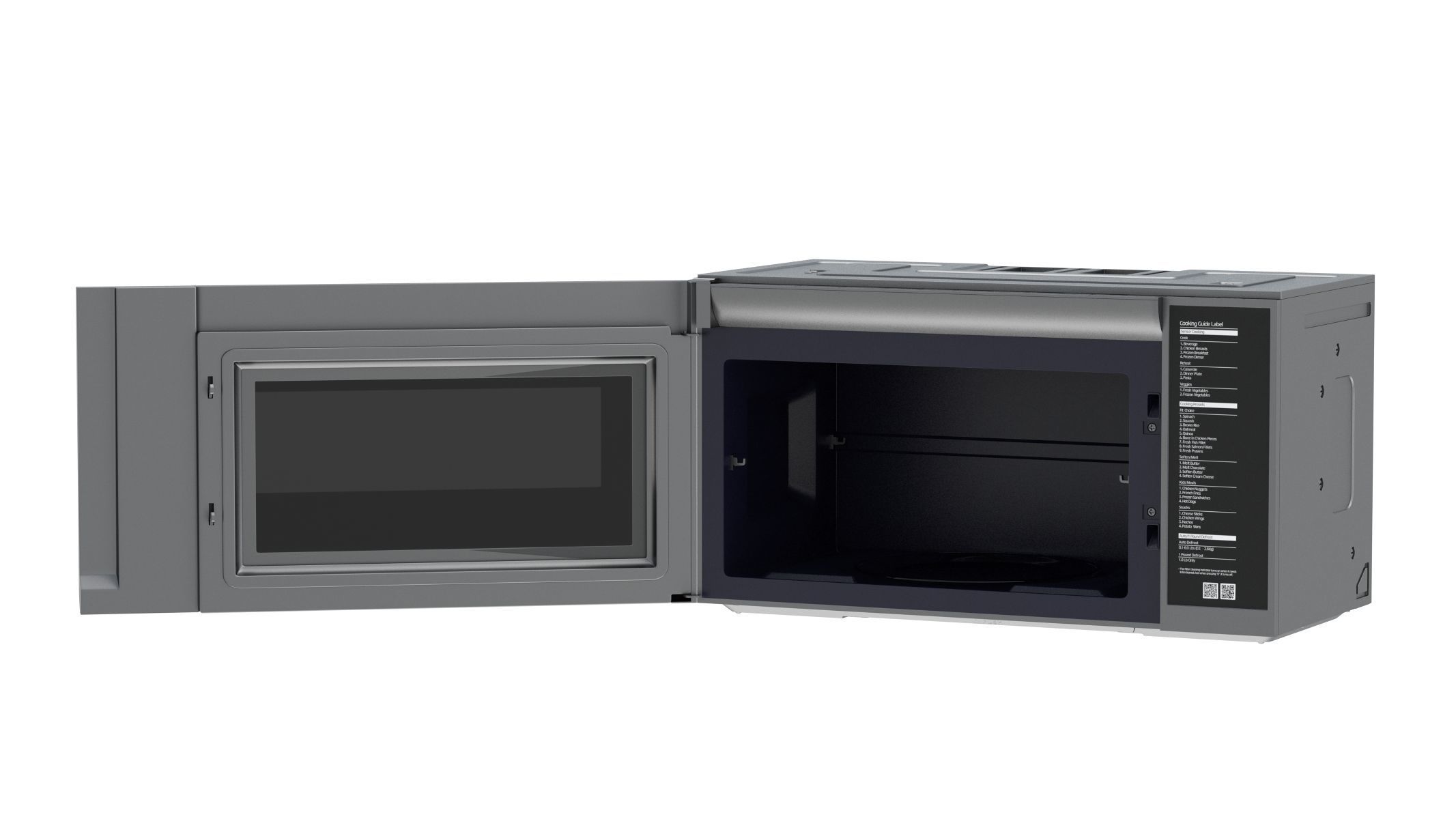 Samsung Over The Range Microwave in Tuscan Stainless Steel 3D model_6