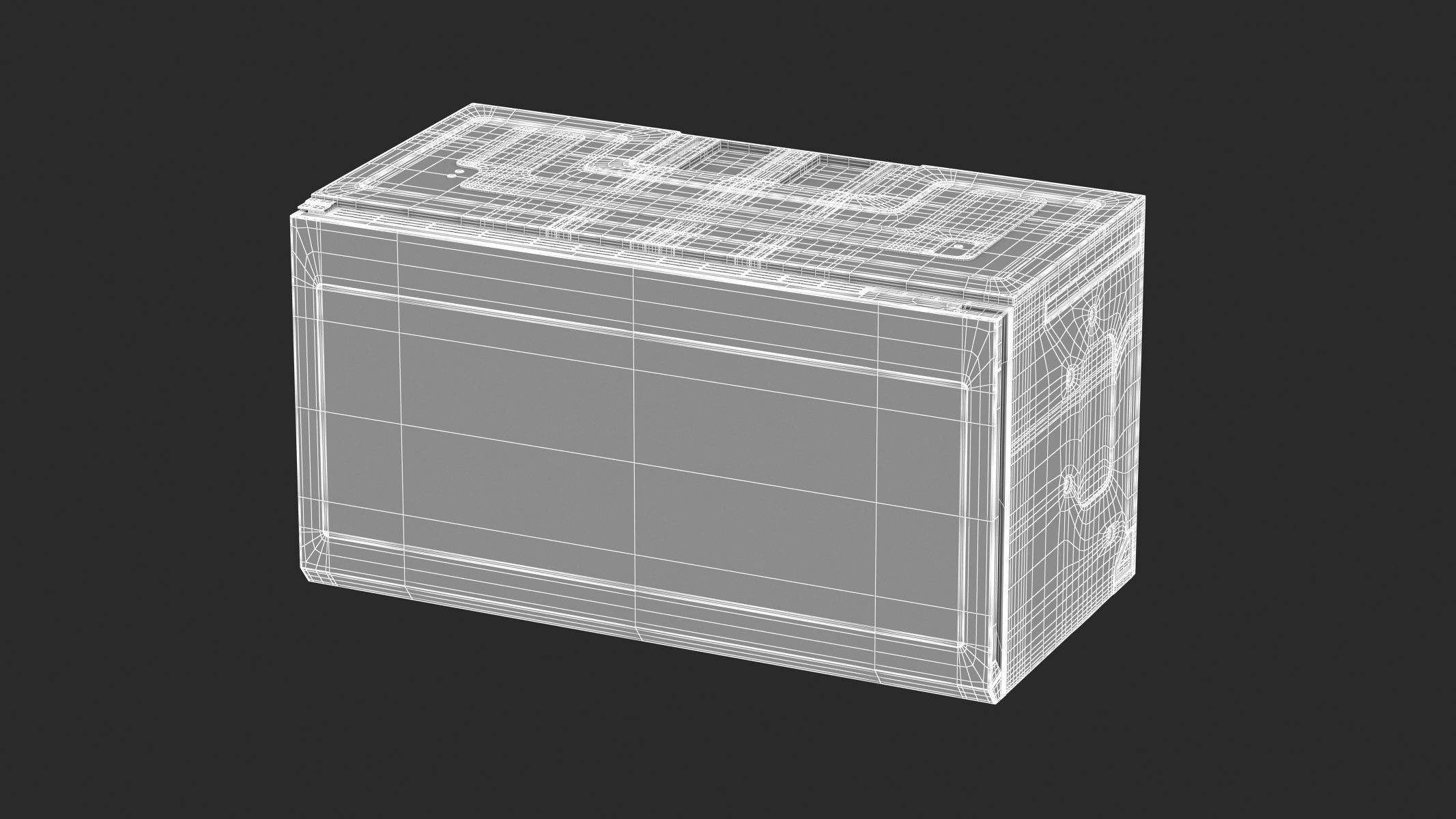 Samsung Over The Range Microwave in Tuscan Stainless Steel 3D model_2