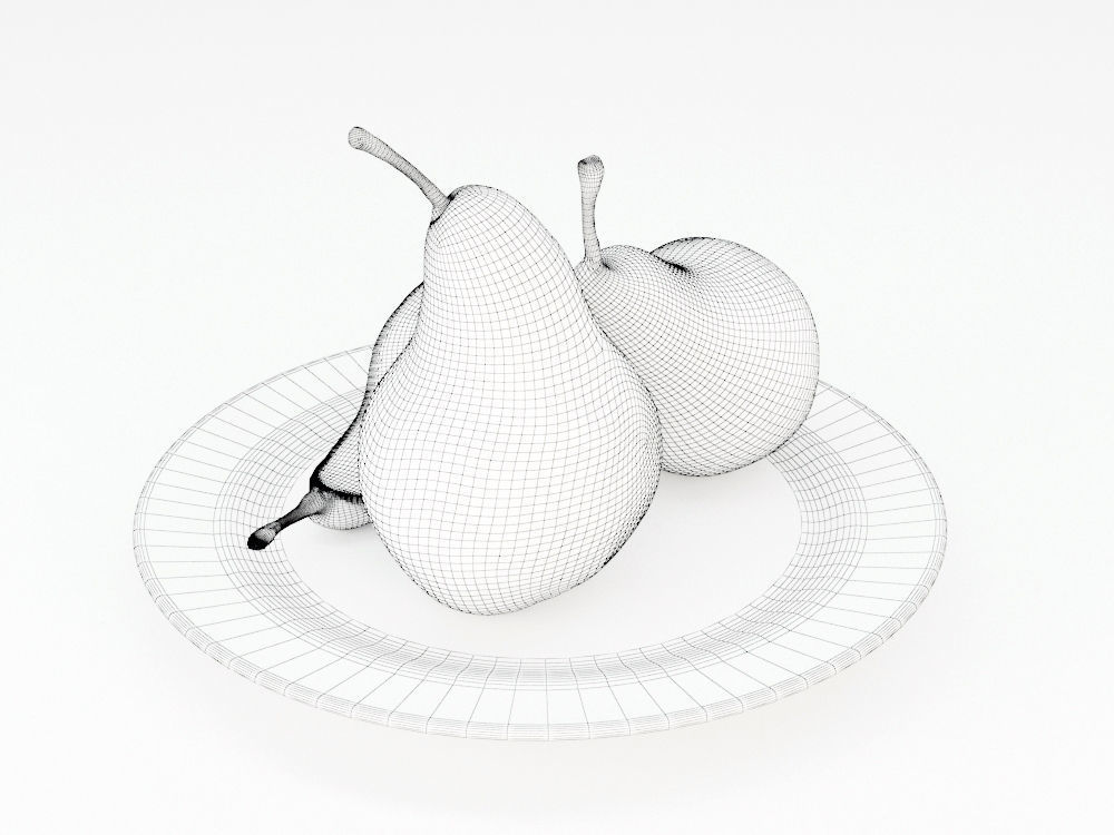 Pears  3D model_5