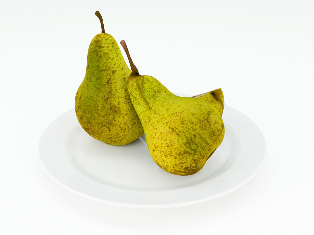 Pears  3D model_2