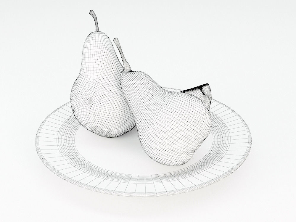 Pears  3D model_6