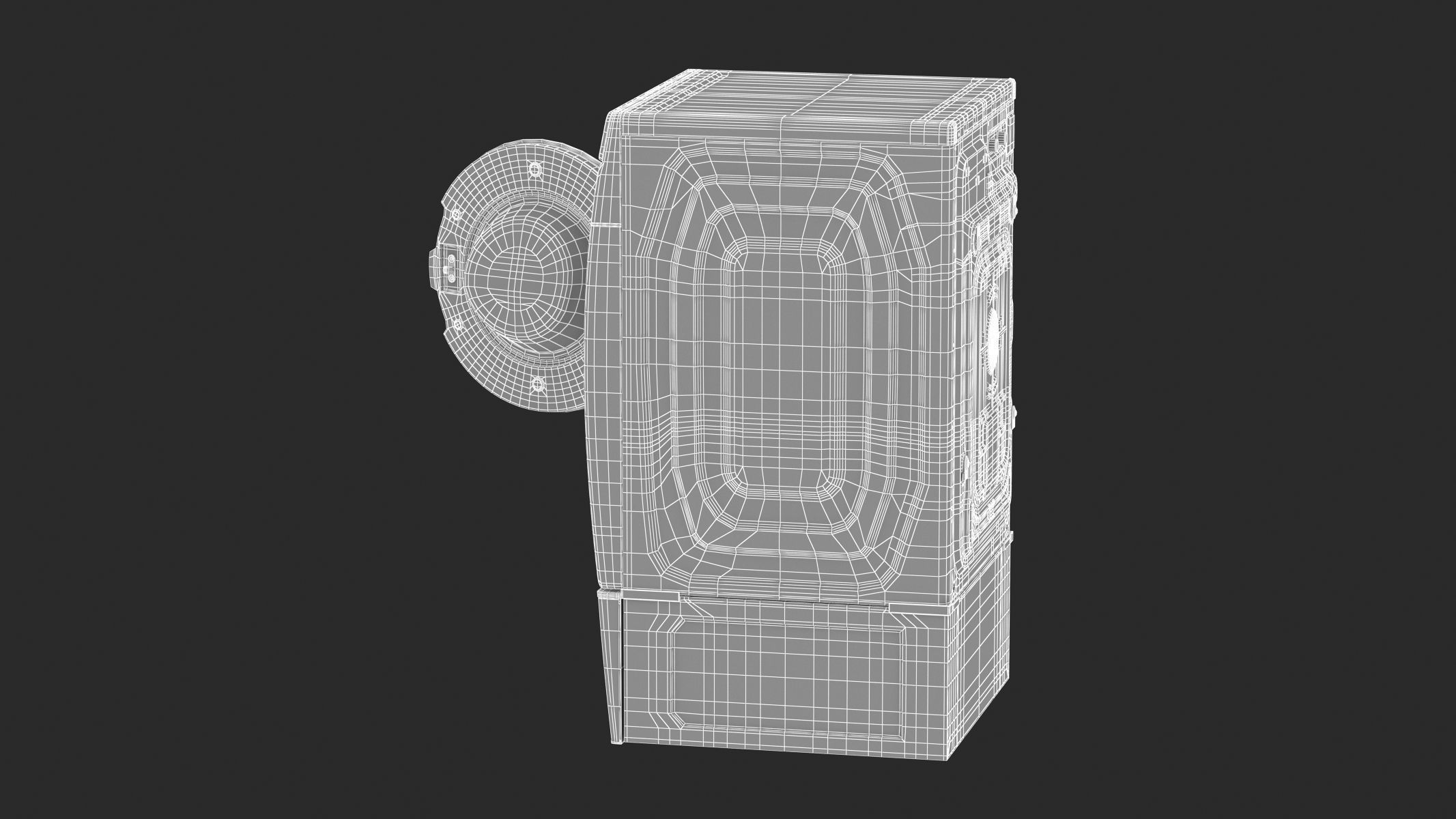 Samsung WF6300 Smart Front Load Washer 3D model_19