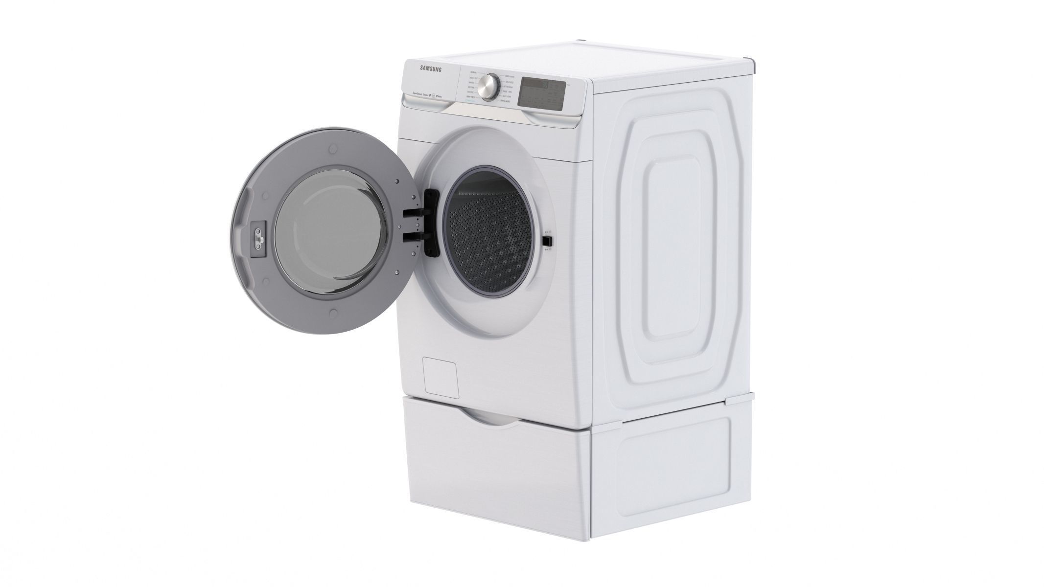 Samsung WF6300 Smart Front Load Washer 3D model_6