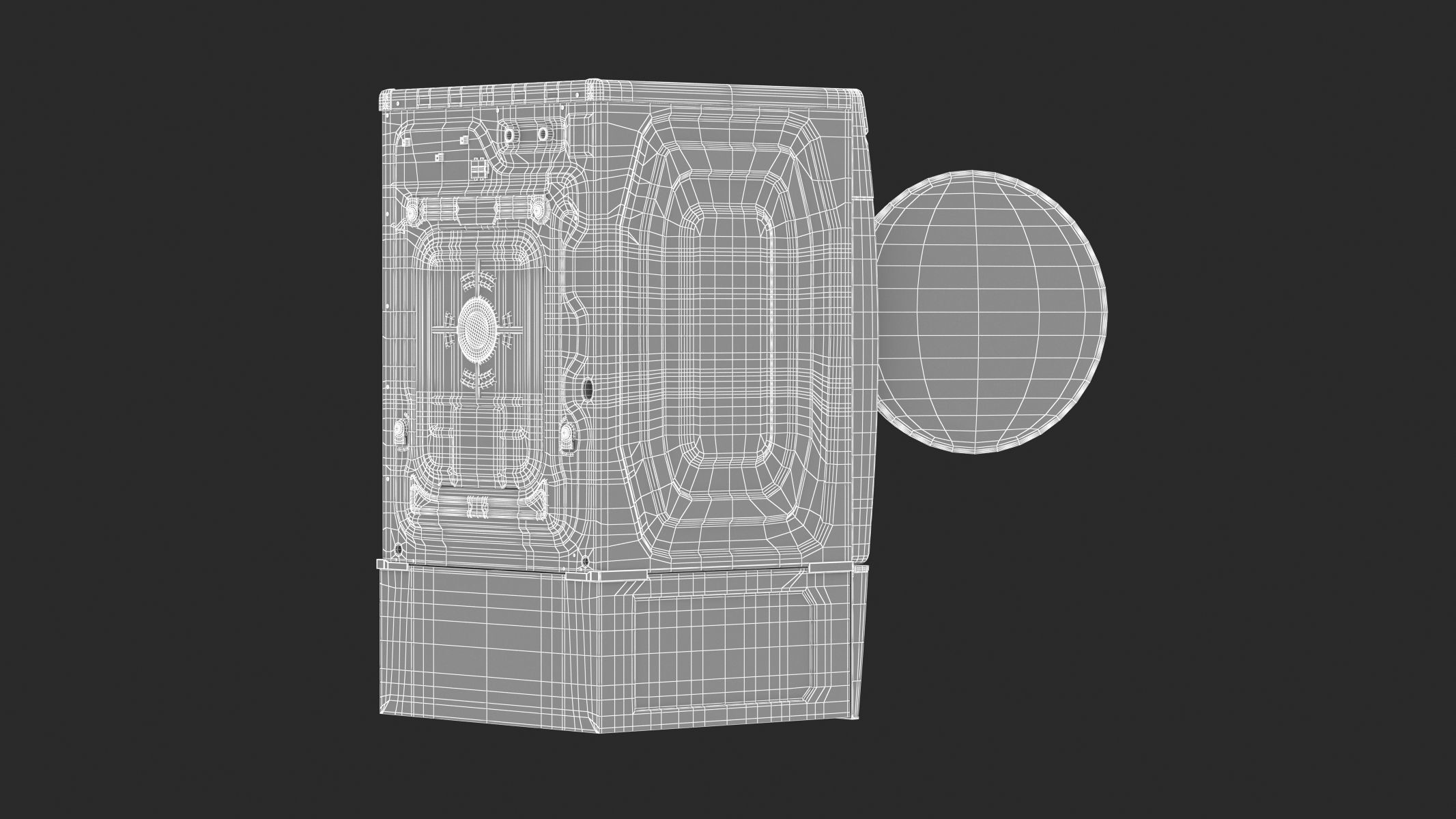 Samsung WF6300 Smart Front Load Washer 3D model_15