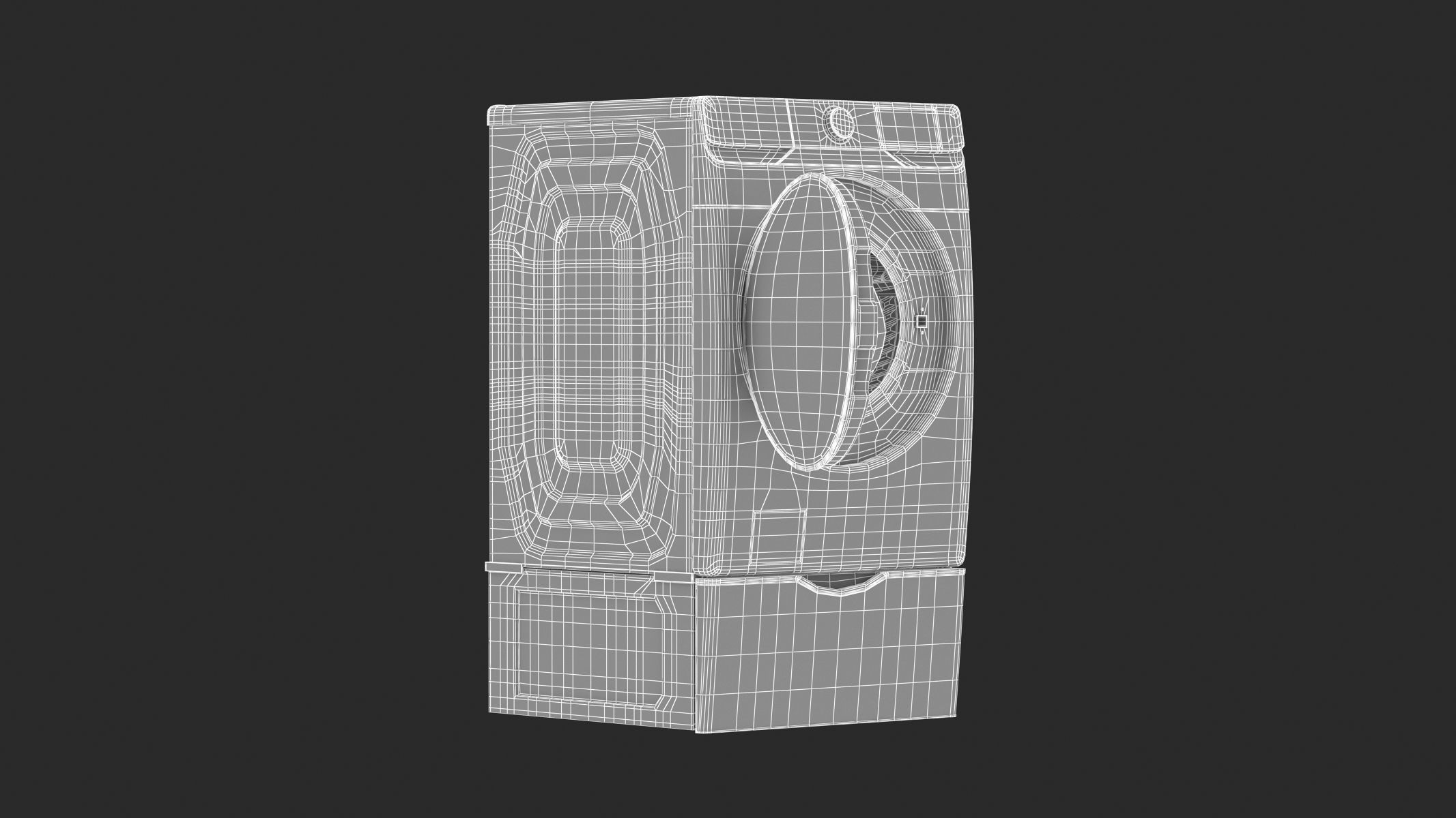 Samsung WF6300 Smart Front Load Washer 3D model_14