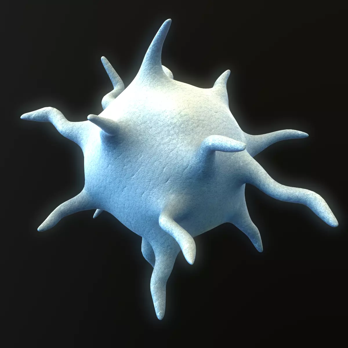 Platelet Thrombocyte 3D model_0