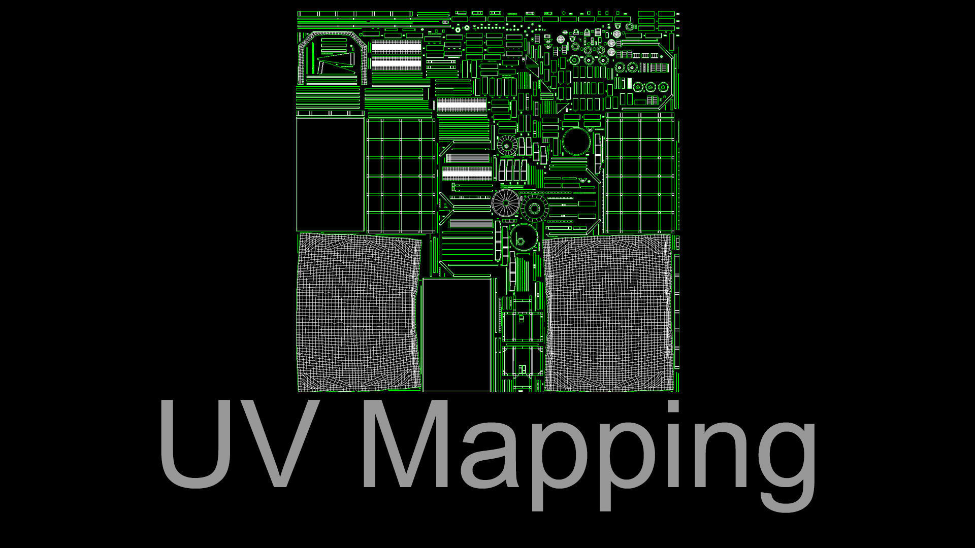 Covered Airport Luggage Trailer 3D model_26