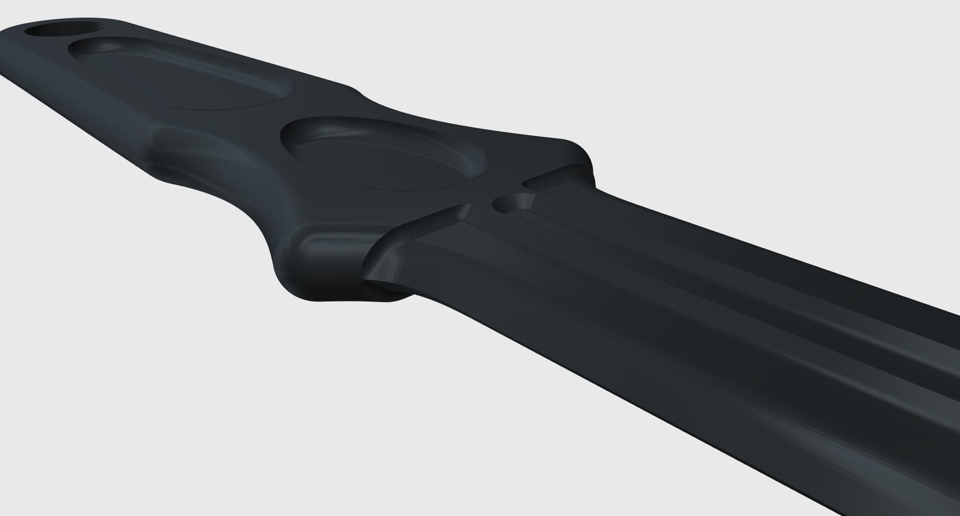 CIA Letter Openers 3D print model_4