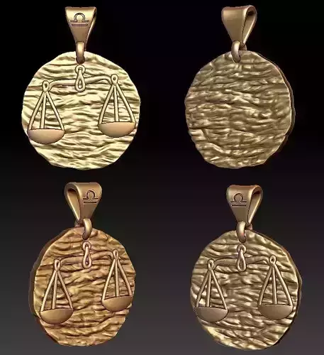 Horoscope Libra pendant