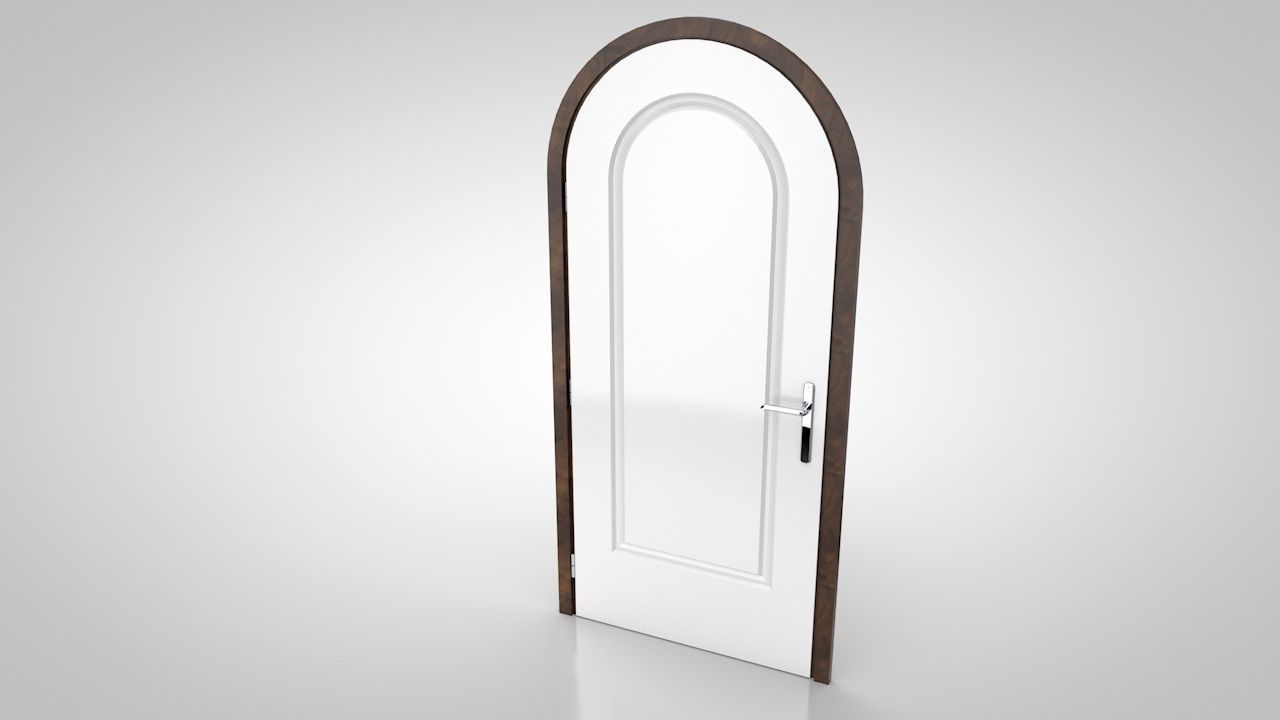 Door collection no1 Low-poly 3D model_22