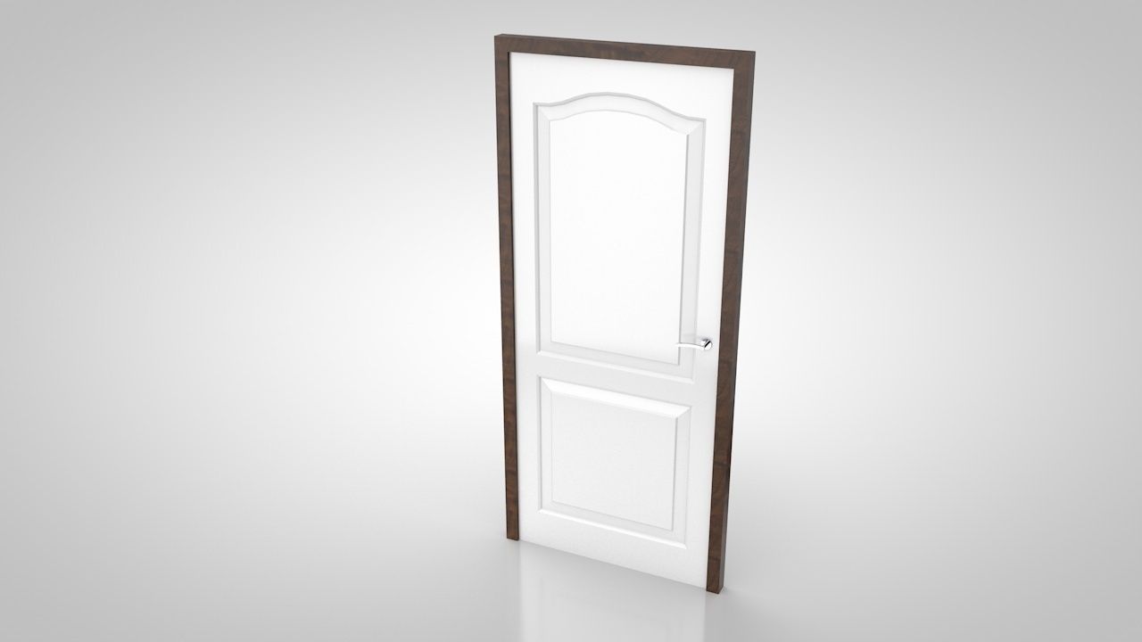 Door collection no1 Low-poly 3D model_19