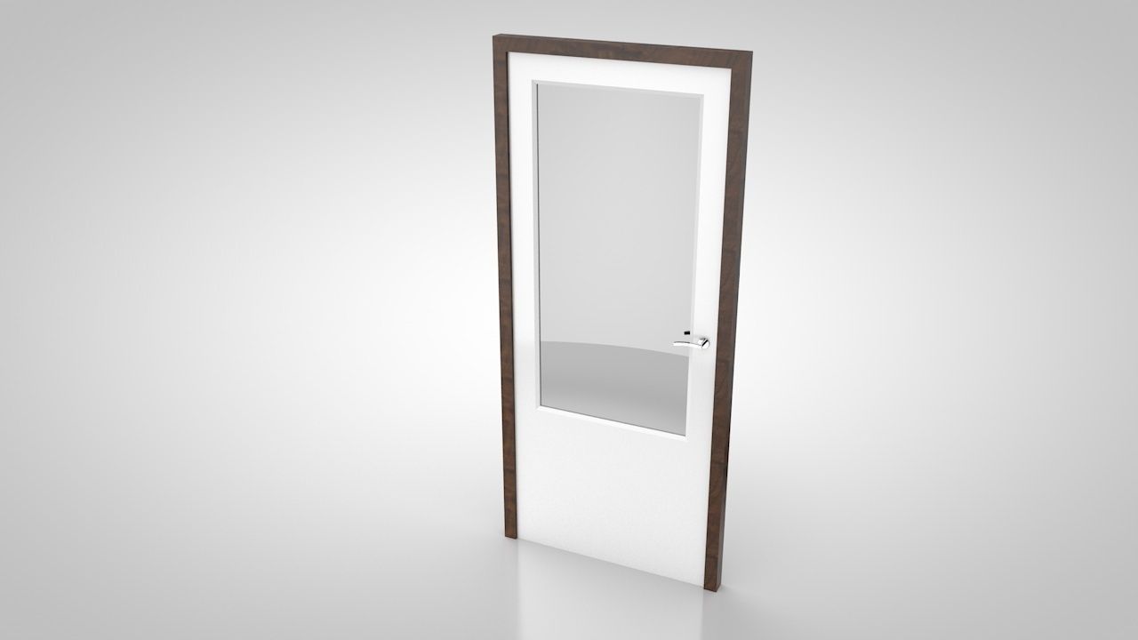 Door collection no1 Low-poly 3D model_13