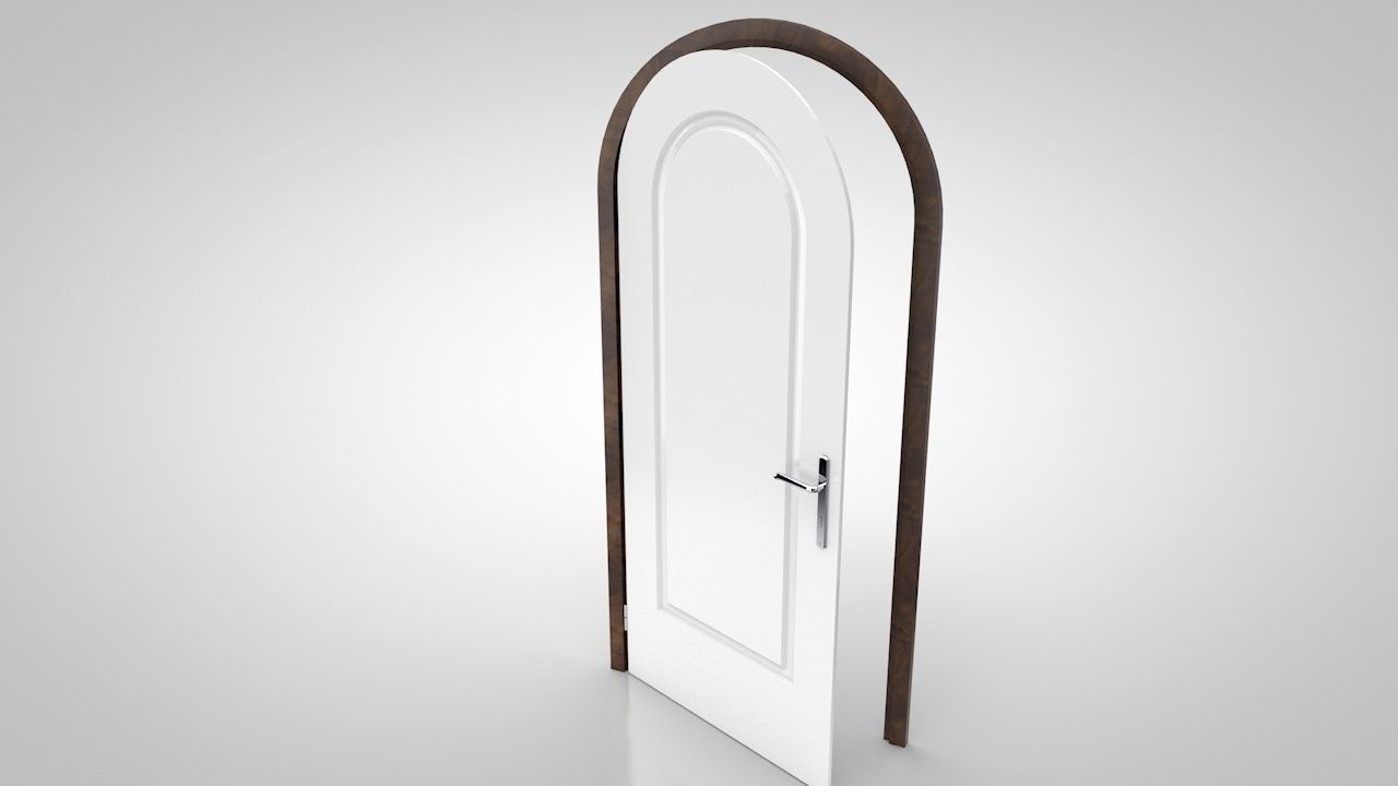 Door collection no1 Low-poly 3D model_23