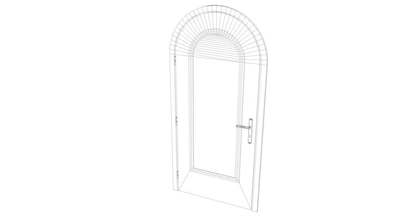 Door collection no1 Low-poly 3D model_24