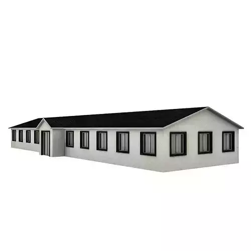 Modern Building 1 Low-poly 3D model