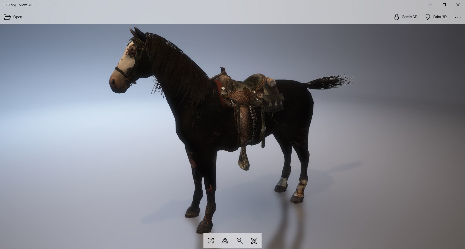Horse - B1 3D model_11