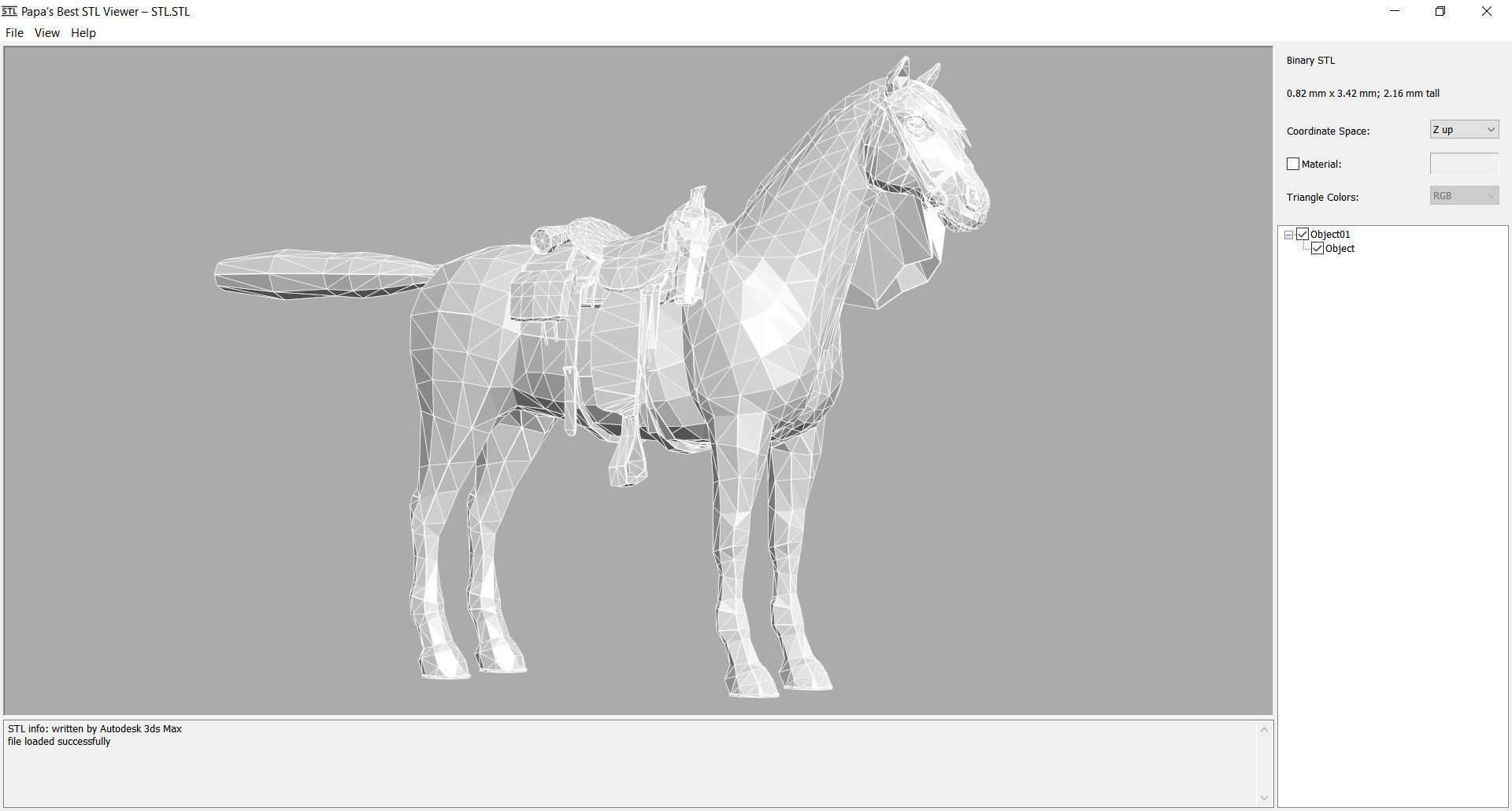 Horse - B1 3D model_15