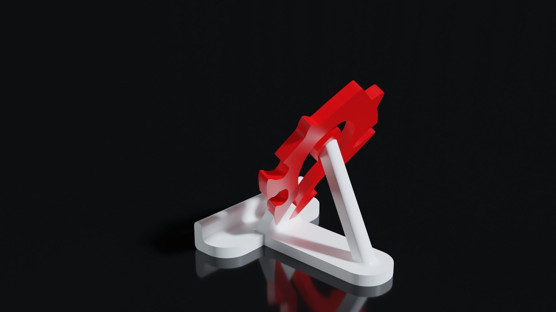 World of Warcraft Horde Smartphone Stand 3D print model_8