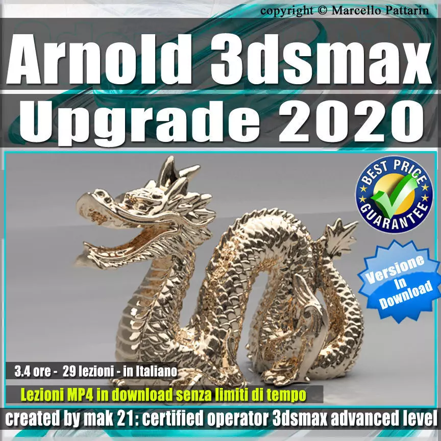 Arnold Upgrade in 3ds max 2020 Tutorial MP4 3D model