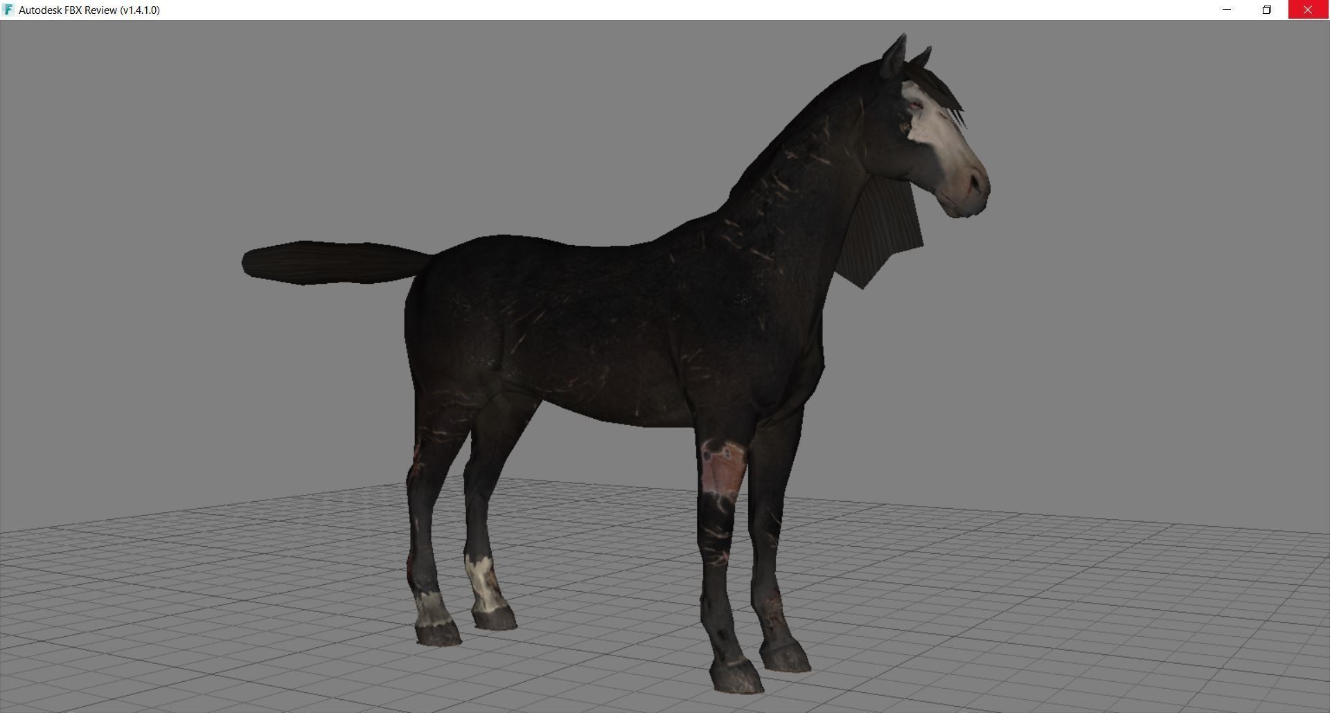 Horse - B2 3D model_12