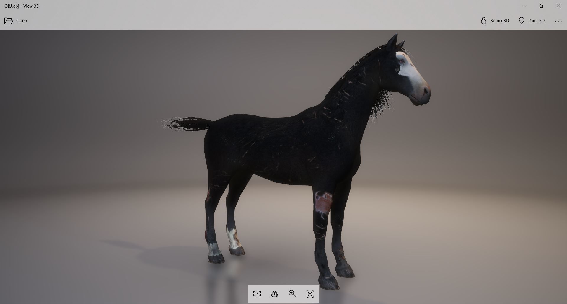 Horse - B2 3D model_11
