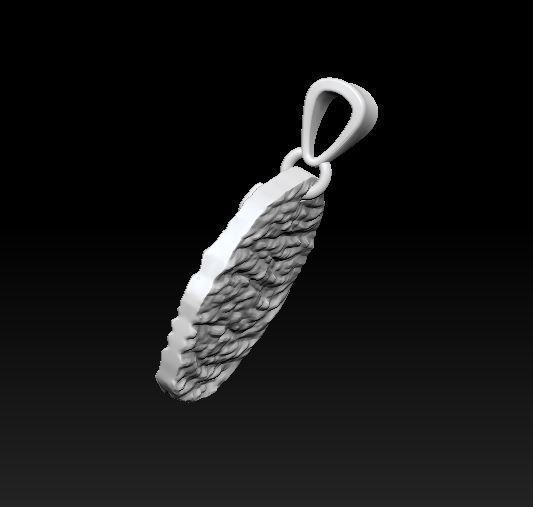 Horoscope Scorpio pendant 3D print model_5