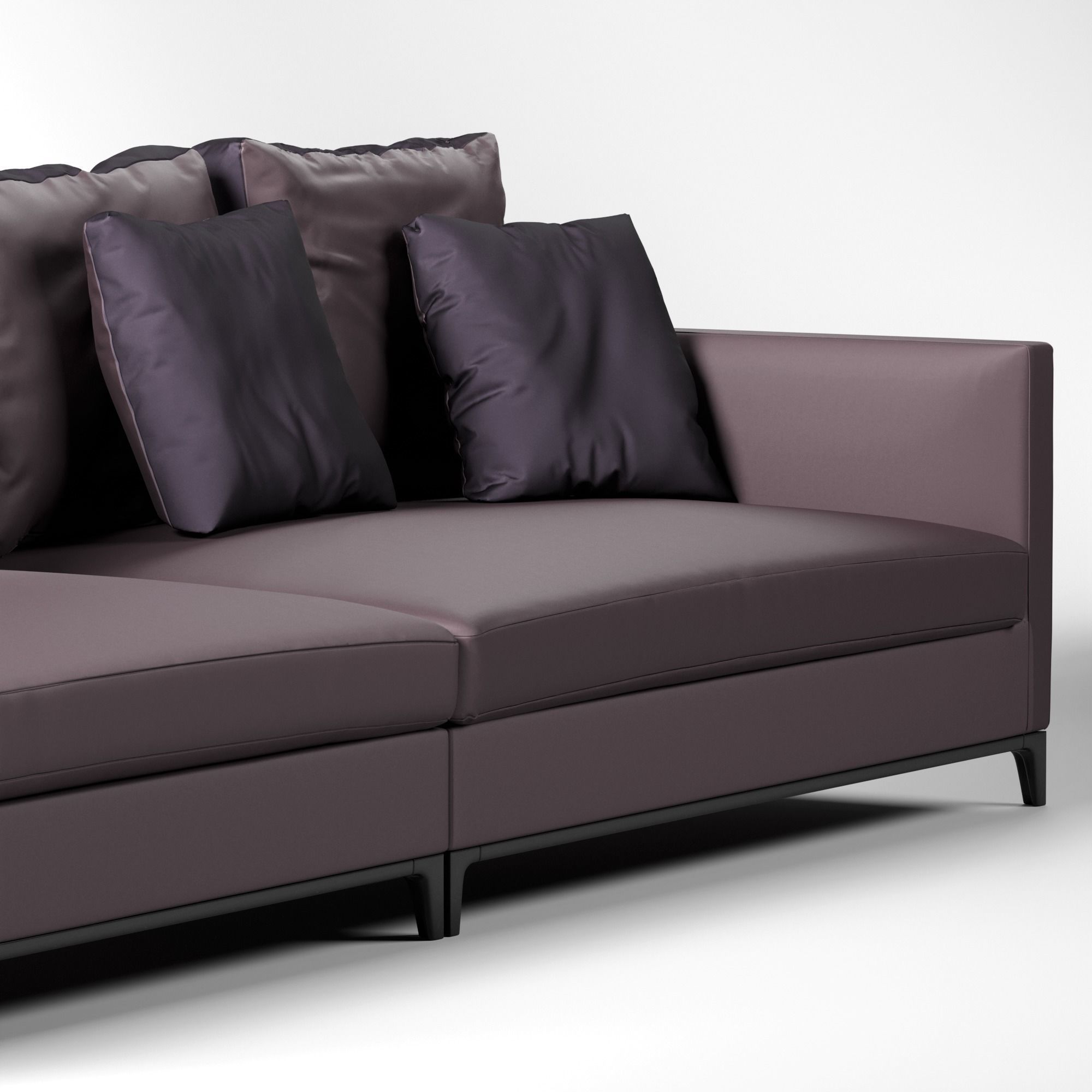 Camerich Crescent Sofa 3D model_2