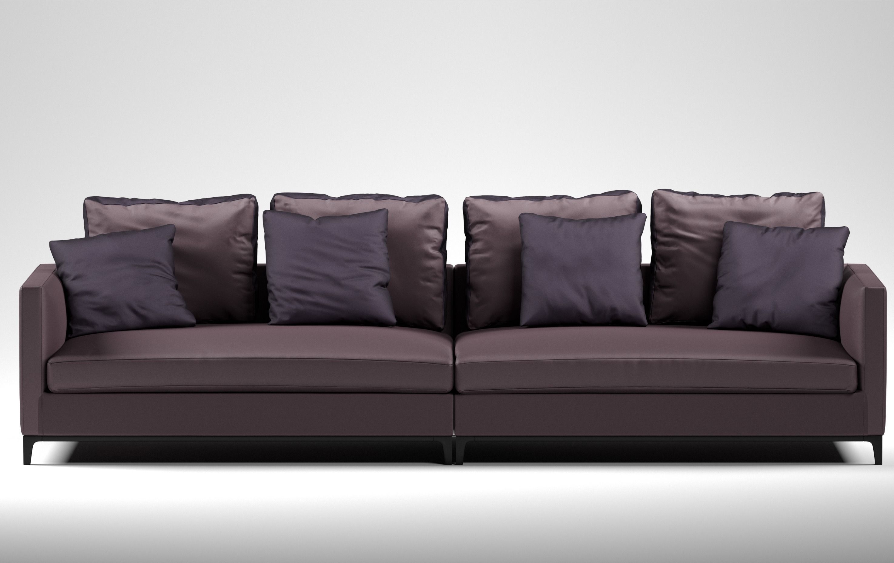 Camerich Crescent Sofa 3D model_3