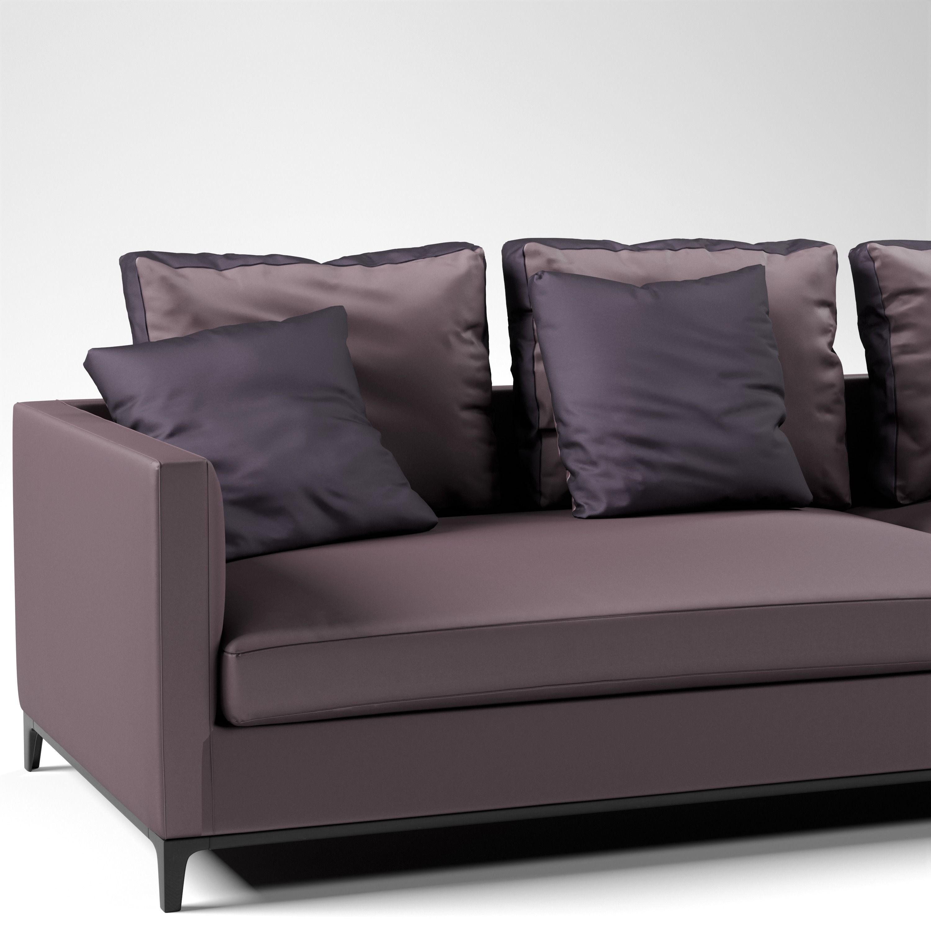 Camerich Crescent Sofa 3D model_1