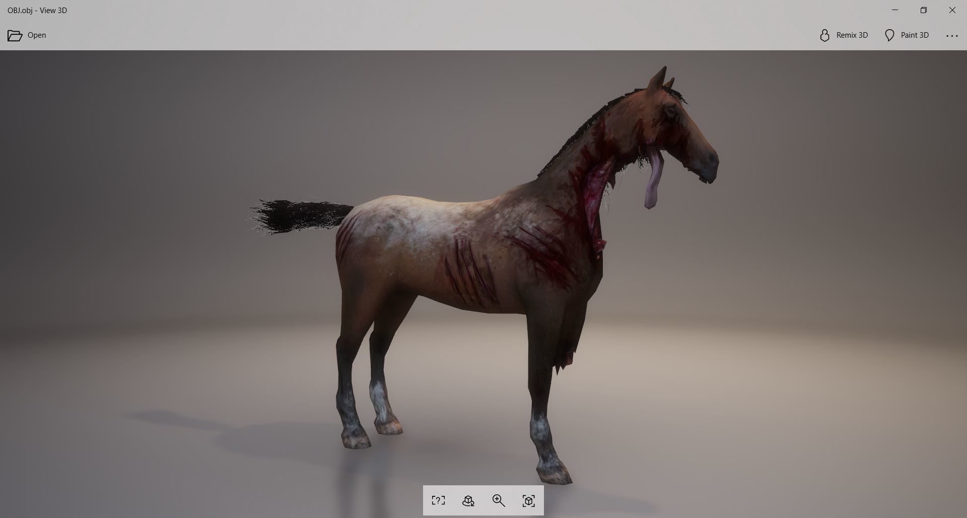 Horse - B4 3D model_10