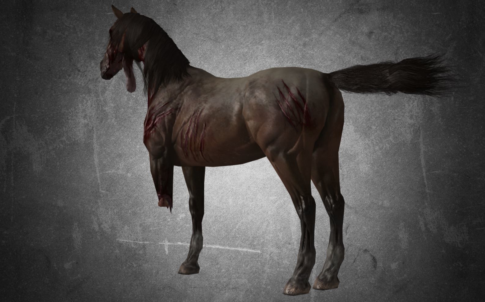 Horse - B4 3D model_4