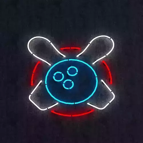 Neon Bowling Sign