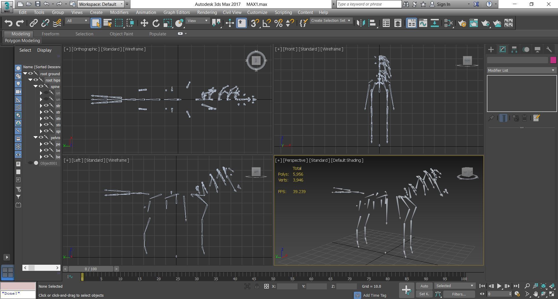 Horse - B6 3D model_9