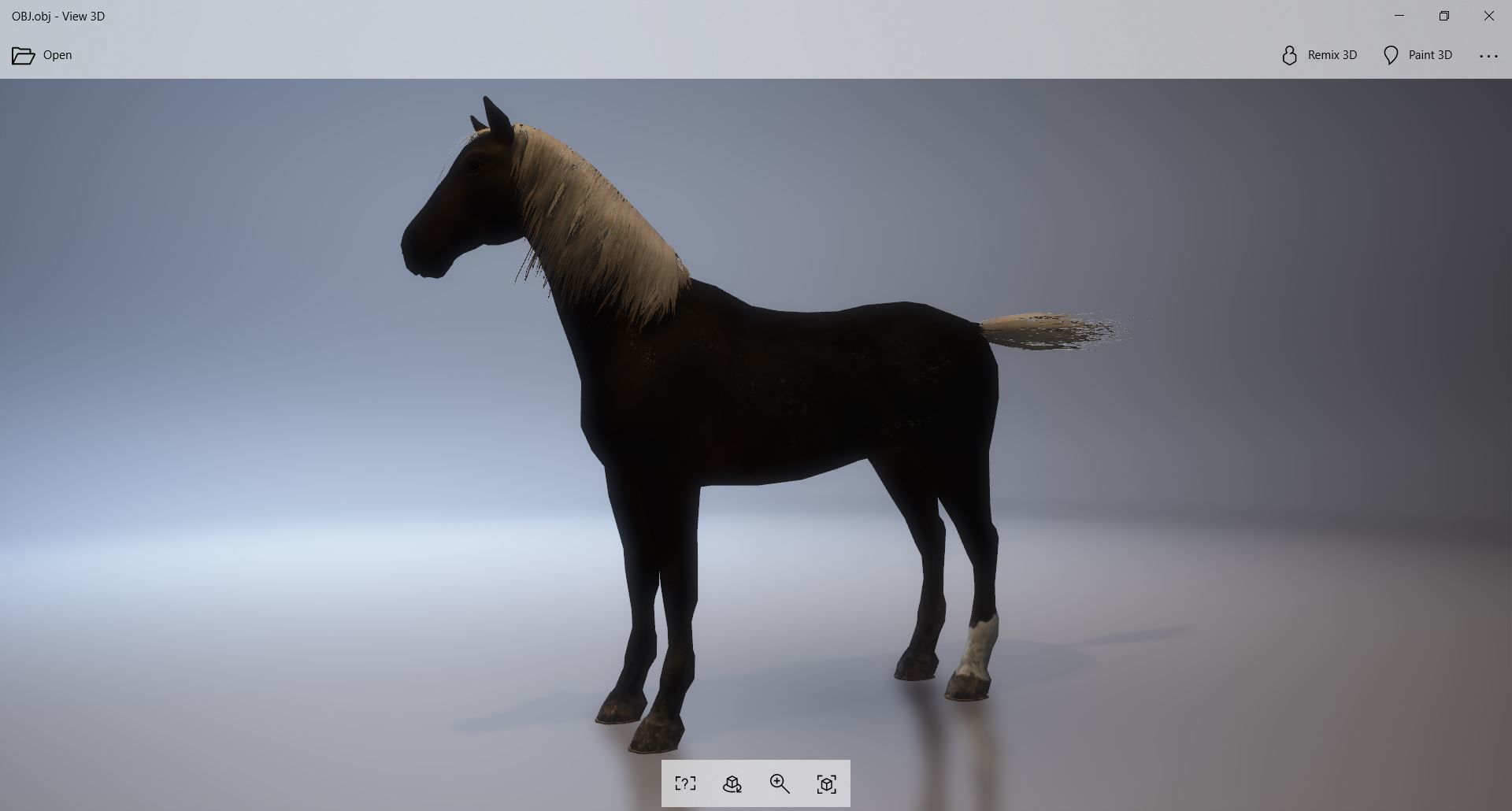 Horse - B6 3D model_11