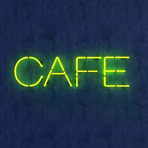 Cafe Neon Sign