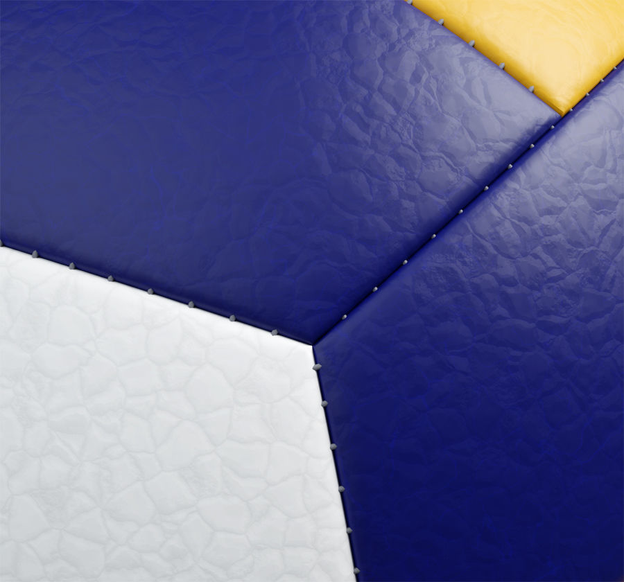 Volleyball Ball 3D model Low-poly 3D model_2