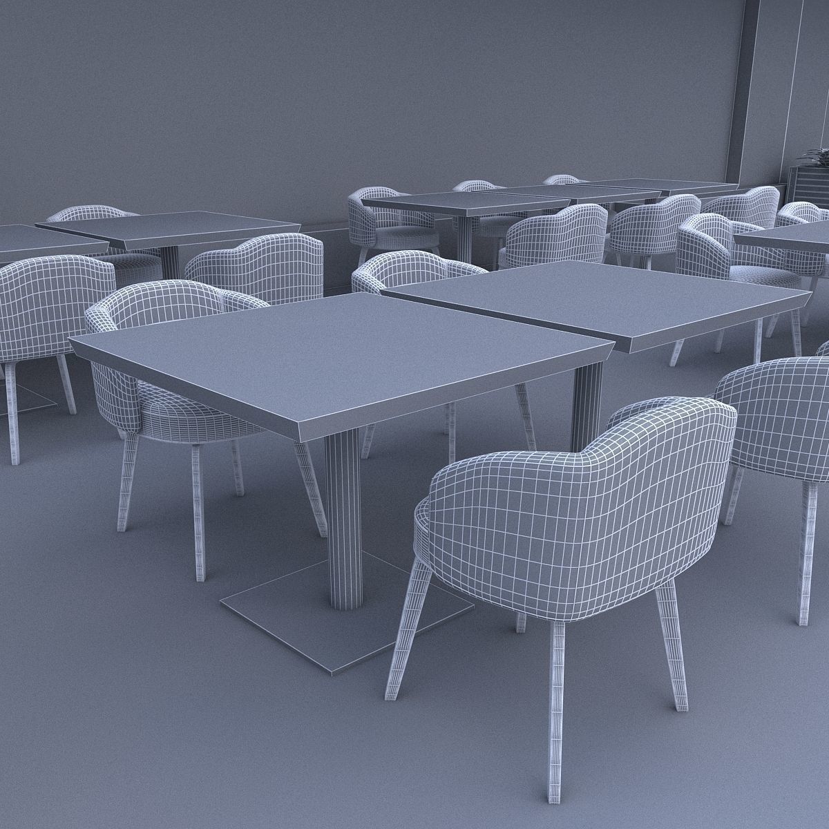 Modular City Low-poly 3D model_24