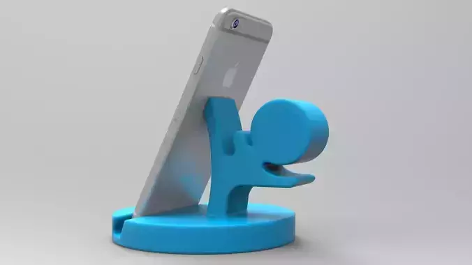 Nurbs Phone Holder 3D Print 3D print model