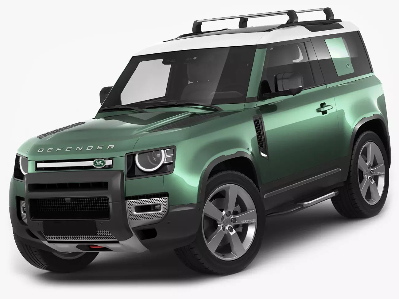 Land Rover Defender 90 2020 3D model_0